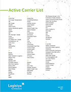 Active carrier list