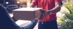 give and take of parcel shipping